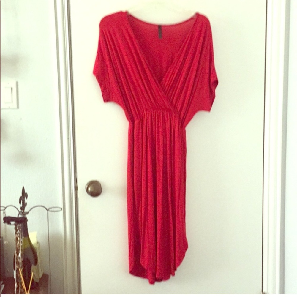 ! Fun Red Dress with pockets